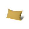 TAIE D'OREILLER COTONELLE MOUTARDE