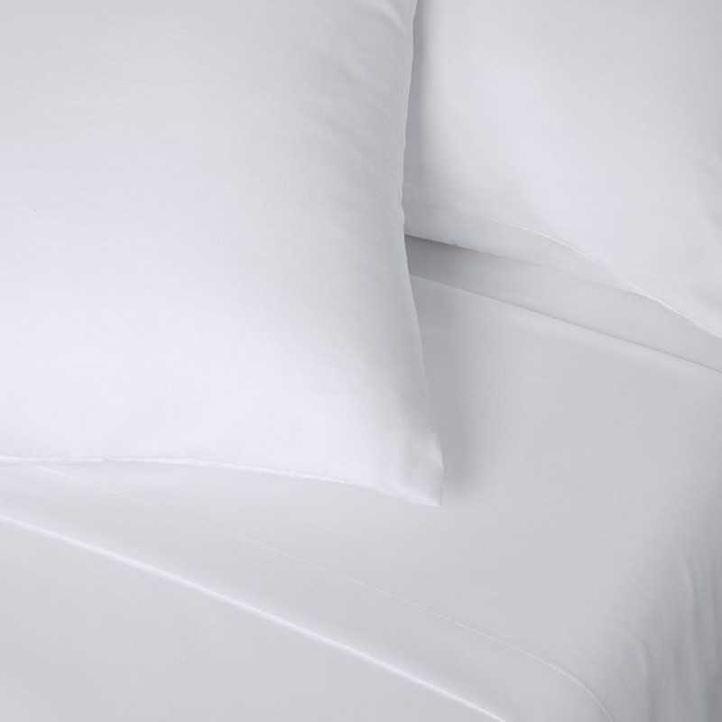 TAIE D'OREILLER COTONELLE BLANCHE