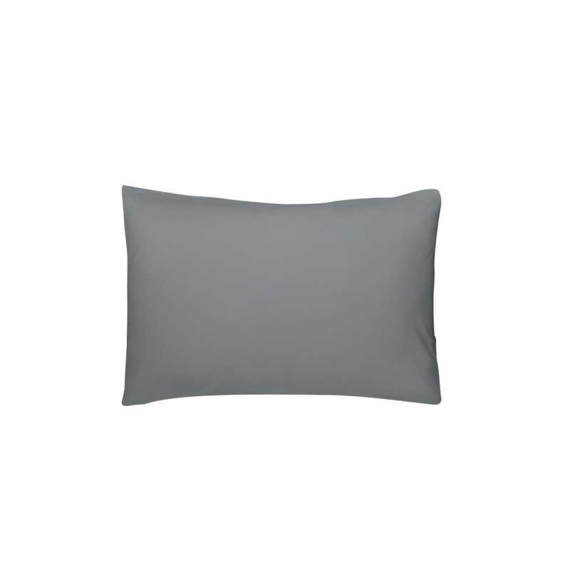 TAIE D'OREILLER COTONELLE GRIS CLAIR