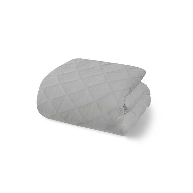 COUETTE MI-SAISON MONOCHROME GRIS CLAIR