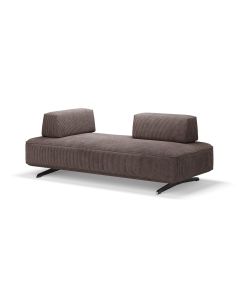 BANQUETTE DANNA VELOURS MARRON