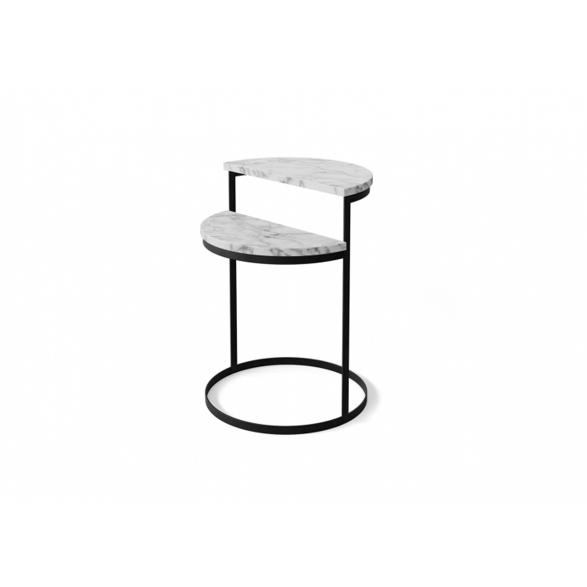 WHITE MAYA SIDE TABLE